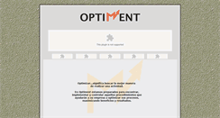 Desktop Screenshot of optiment.com.ar